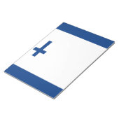 Flagge Finnlands Notizblock (angewinkelt)