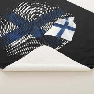 Flagge Finnlands Sherpadecke
