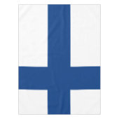 Flagge Finnlands Tischdecke (Vorderseite)