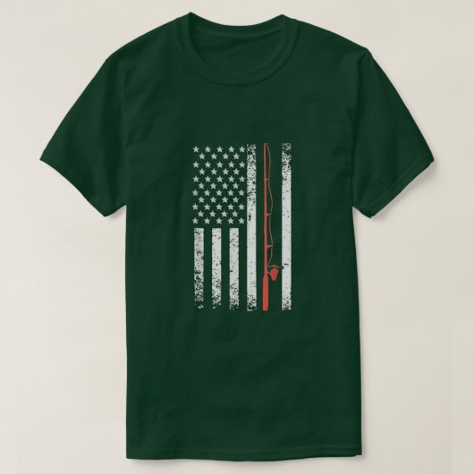 Flagge Fisherman  T-Shirt (Design vorne)