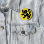 Flagge Flanderns (Belgien) Button (Beispiel)