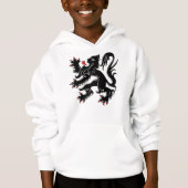 Flagge Flanderns Hoodie (Vorderseite)