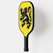 Flagge Flanderns Pickleball Schläger (Links)