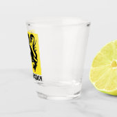 Flagge Flanderns Schnapsglas (Rechts)