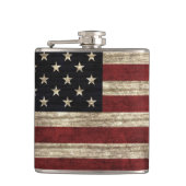 Flagge-Flasche Flachmann (Vorderseite)