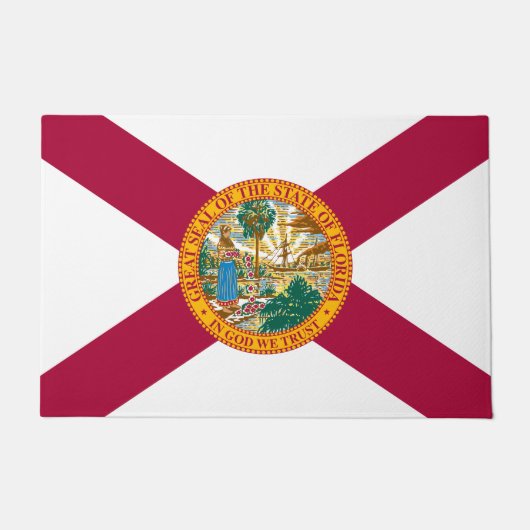 Flagge Floridas Fußmatte (Vorderseite)