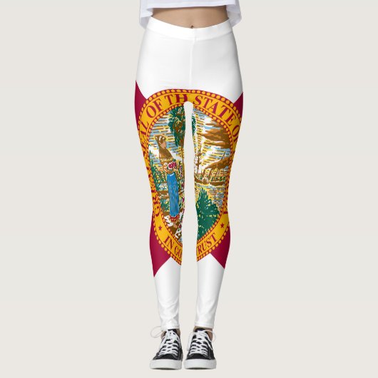 Flagge Floridas Leggings (Vorderseite)