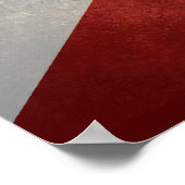 Flagge Floridas Poster (Ecke)