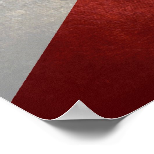 Flagge Floridas Poster (Ecke)