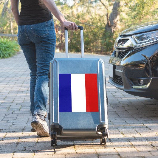 Flagge Frankreichs Aufkleber (Koffer Insitu)