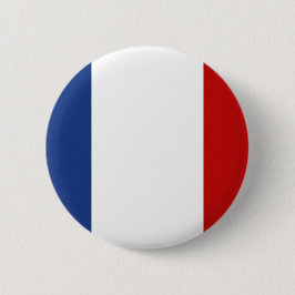 Flagge Frankreichs Button