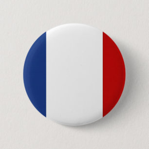 Flagge Frankreichs Button