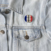 Flagge Frankreichs Button (Beispiel)