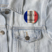 Flagge Frankreichs Button (Beispiel)