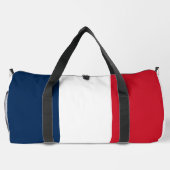 Flagge Frankreichs Duffle Bag (Rückseite)