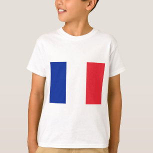 Flagge Frankreichs; Französische Flagge, Drapeau d T-Shirt