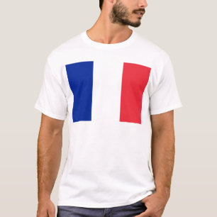 Flagge Frankreichs; Französische Flagge, Drapeau  T-Shirt