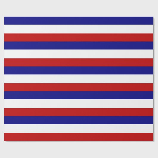 Flagge Frankreichs Geschenkpapier (Flach)