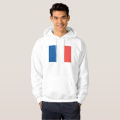 Flagge Frankreichs Hoodie (Vorne ganz)