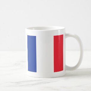 Flagge Frankreichs Kaffeetasse