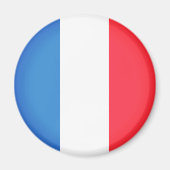 Flagge Frankreichs Magnet (Vorne)