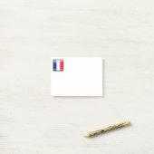 Flagge Frankreichs Post-it Klebezettel (Auf Schreibtisch)