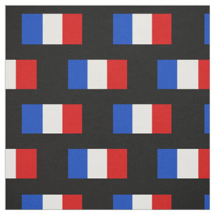 Flagge Frankreichs Stoff