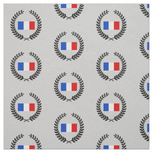 Flagge Frankreichs Stoff