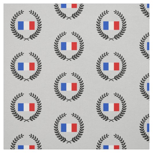 Flagge Frankreichs Stoff (Muster)