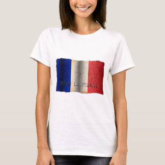 Flagge Frankreichs T-Shirt