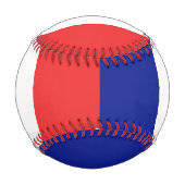 Flagge Frankreichs Tricolore Baseball (Vorderseite)