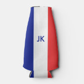 Flagge Frankreichs Tricolore Flaschenkühler (Vorderseite)