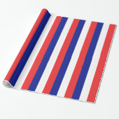 Flagge Frankreichs Tricolore Geschenkpapier (Ungerollt)