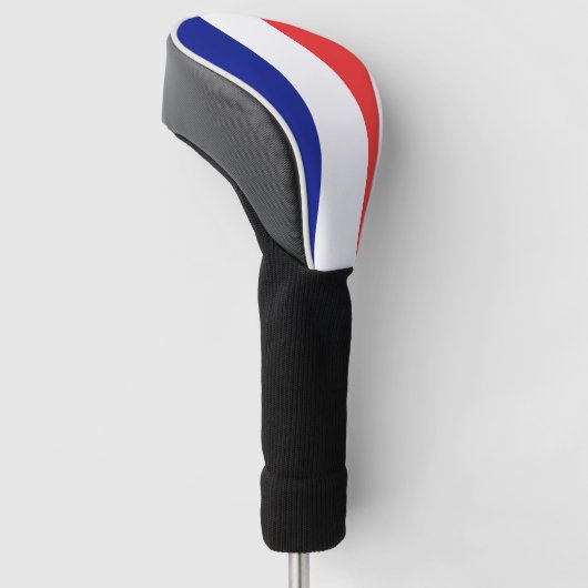 Flagge Frankreichs Tricolore Golf Headcover (angewinkelt)