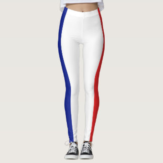 Flagge Frankreichs Tricolore Leggings