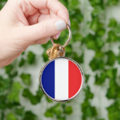Flagge Frankreichs Tricolore Schlüsselanhänger (Hand)