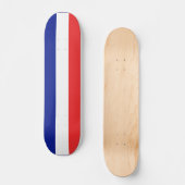 Flagge Frankreichs Tricolore Skateboard (Vorderseite)