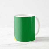 Flagge Französisch-Guayana Kaffeetasse (VorderseiteRechts)