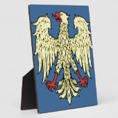 Flagge Friaul-Julisch Venetien (Italien) Fotoplatte (Seite)