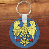 Flagge Friaul-Julisch Venetien (Italien) Schlüsselanhänger (Vorderseite)