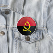 Flagge für Angola-Runde Button (Beispiel)