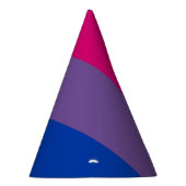 Flagge für Bisexualität Partyhütchen (Rechts)