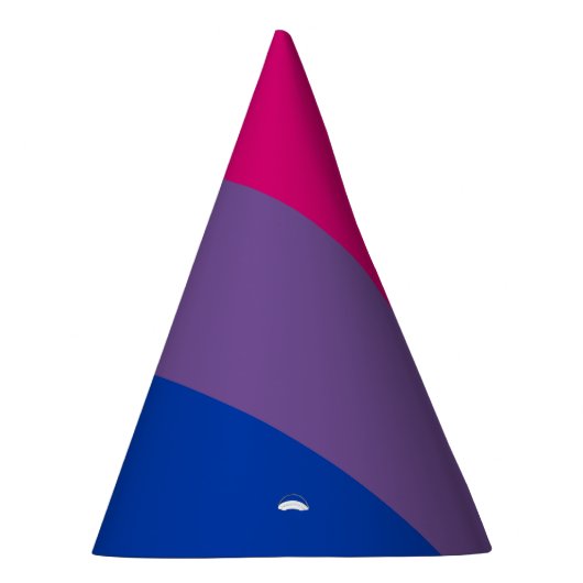 Flagge für Bisexualität Partyhütchen (Rechts)