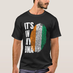 Flagge für das ivorische Kulturerbe T-Shirt