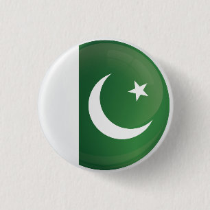 Flagge für das Pakistan-Round-Icon Button