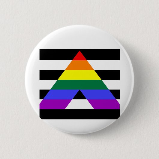 Flagge für gerade Allegie Button (Vorderseite)
