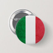 Flagge für Italien-Knopf Button (Vorne & Hinten)