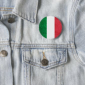 Flagge für Italien-Knopf Button (Beispiel)