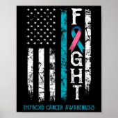 Flagge für Krebs Poster (Vorne)