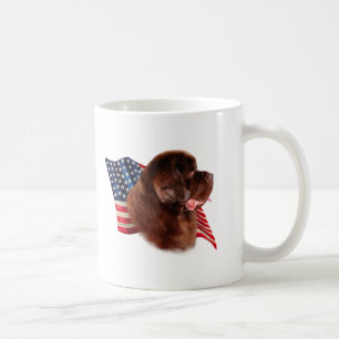 Flagge für Neufundland (braun) Kaffeetasse